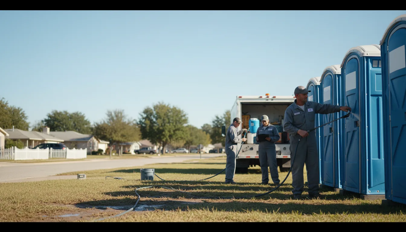 Long-Term Portable Toilet Rental in Atwood, IL near me